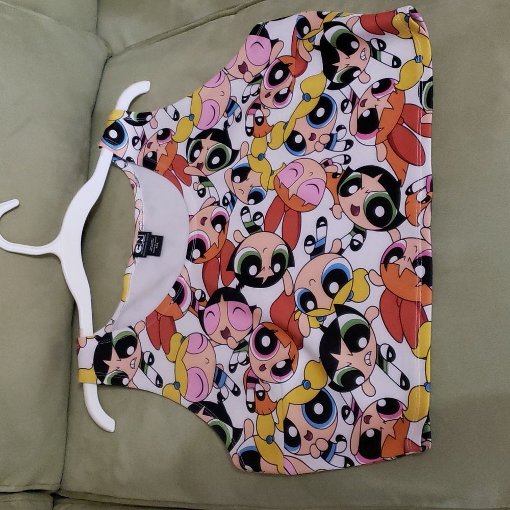 Power puff girls Crop top